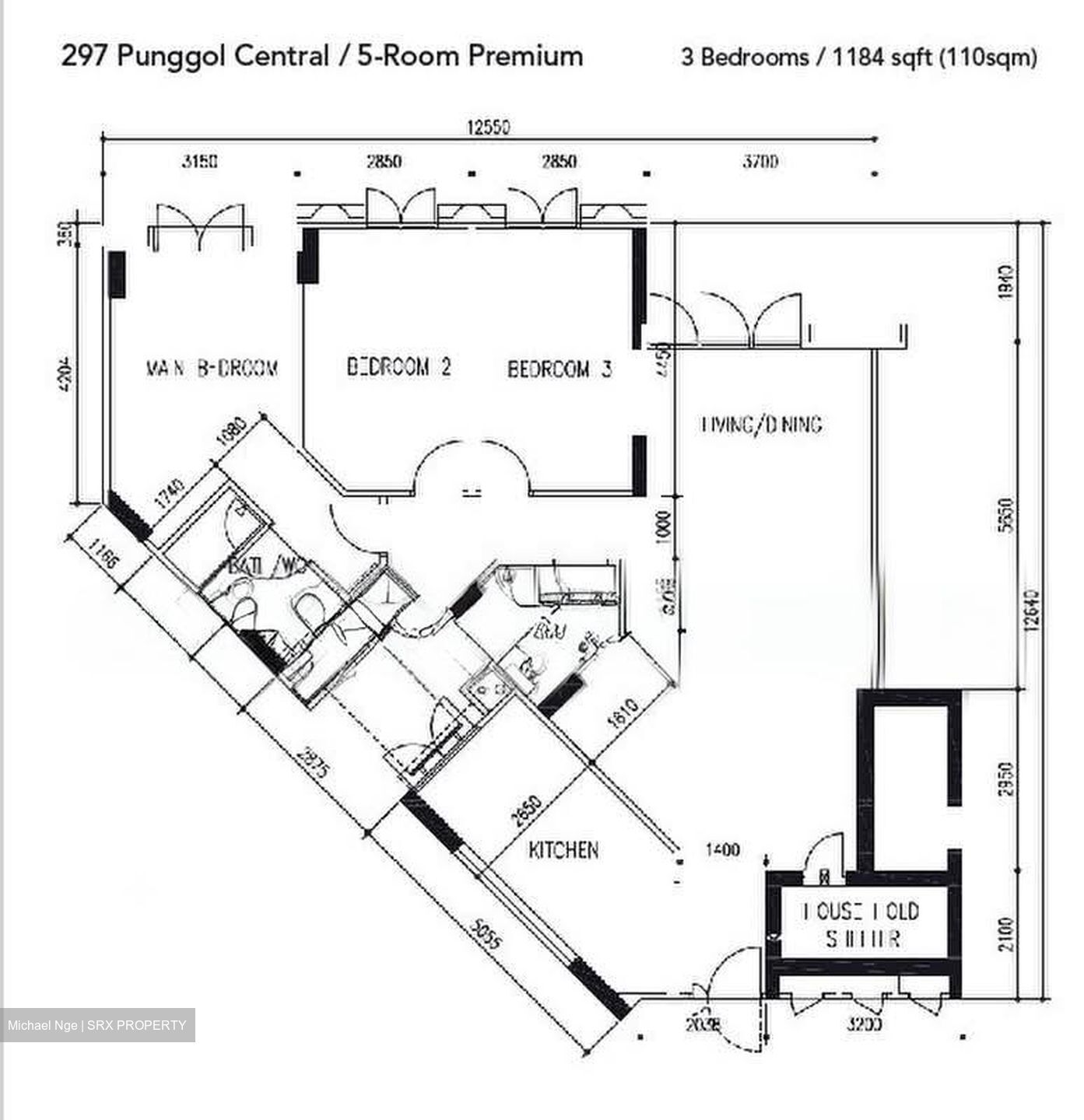 Blk 297 Punggol Grove (Punggol), HDB 5 Rooms #569687061